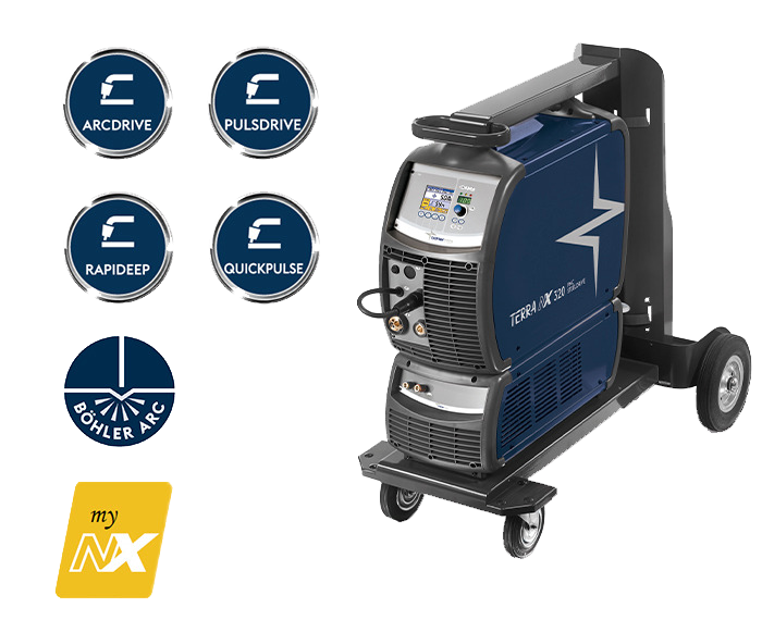 Böhler Terra NX 320 PMC lasbron