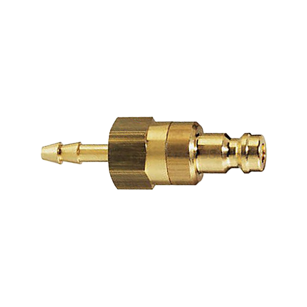 Argon snelkoppeling messing 6 mm tule (male)
