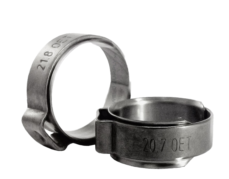 Slangklem met inlage