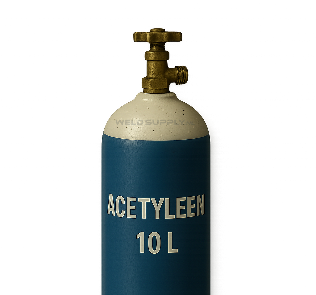 SuperGas Acetyleen vulling 10.0 liter
