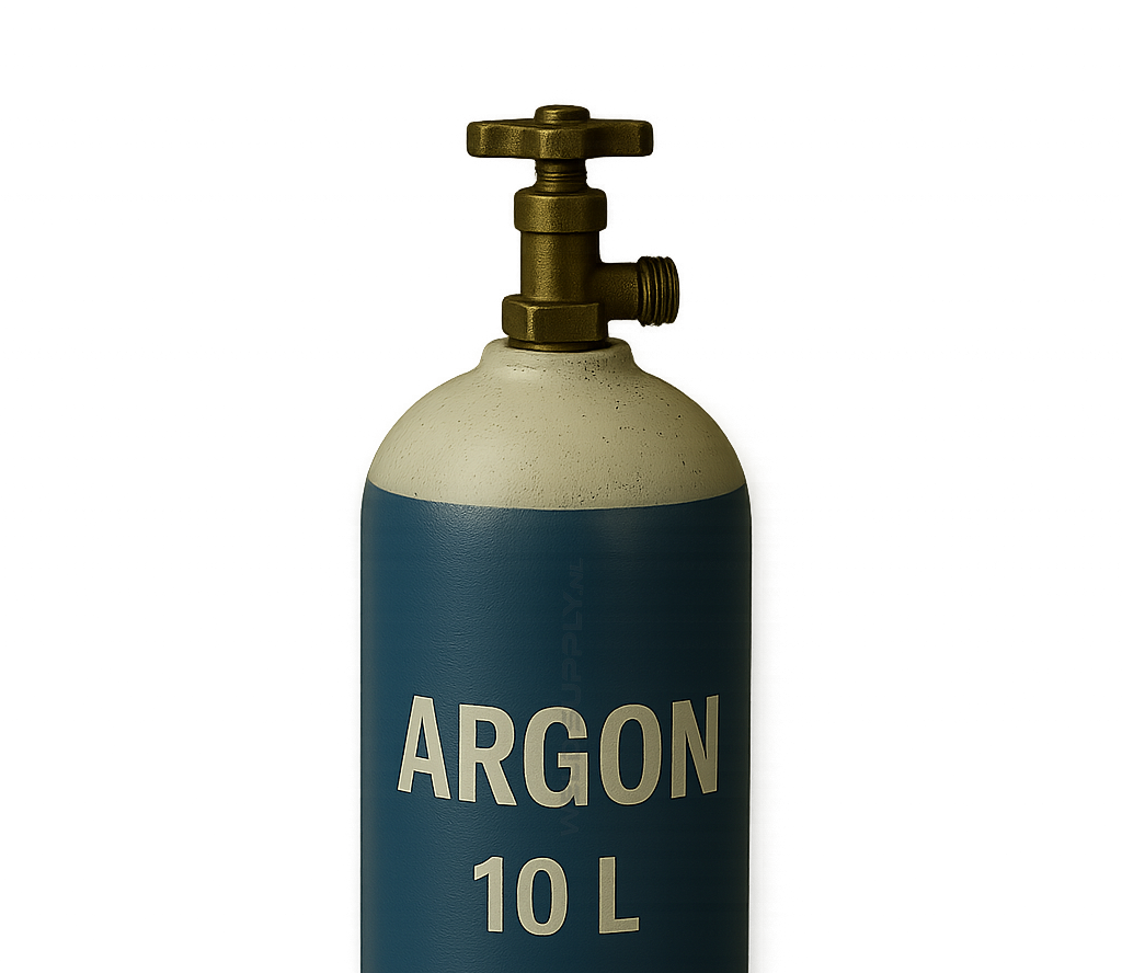 SuperGas Argon vulling 10.0 liter
