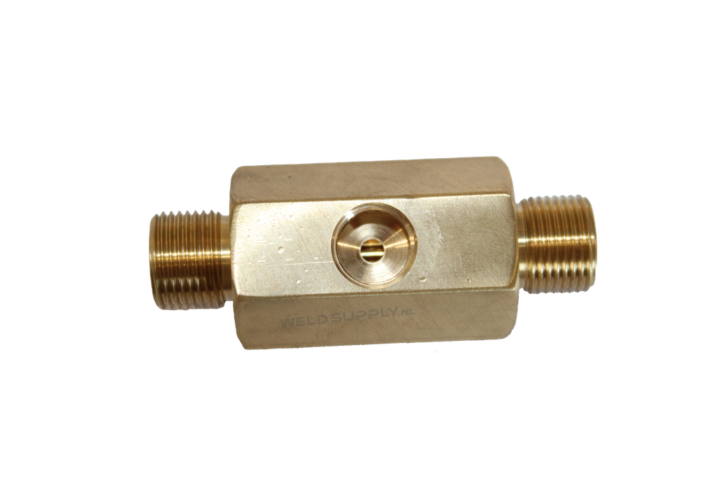 Koppeling Dubbele Flowbuis