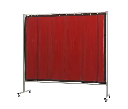 Cepro Lasscherm 215 cm met gordijnen