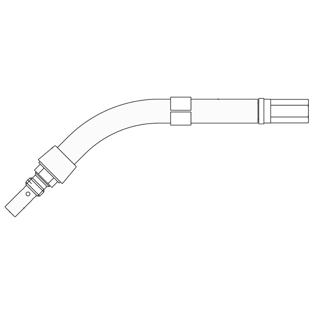 ABICOR BINZEL Toortslichaam ABIMIG GRIP A 155 LW | 45°