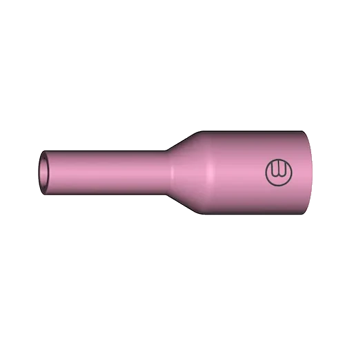 ABICOR BINZEL Gasmondstuk ABITIG 17/18/26 | Lang gasverdeler L=76mm