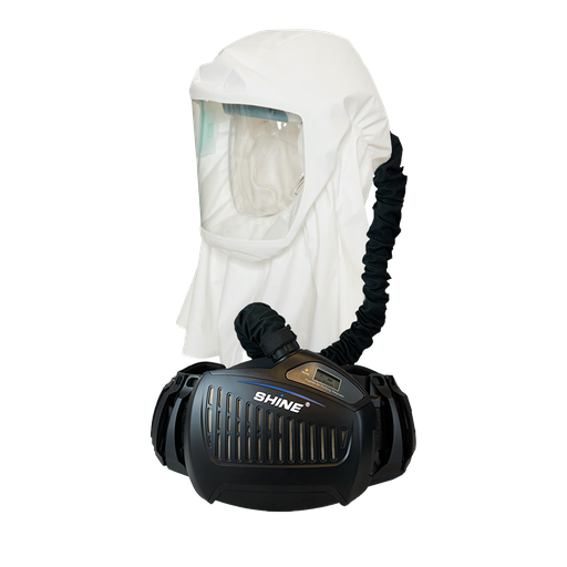 [13.05.100] SHINE P-SH100 PAPR + White AIR hood | Lang