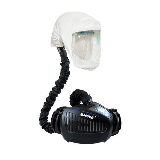 [13.05.200] SHINE P-SH200 PAPR + White AIR hood | Kort