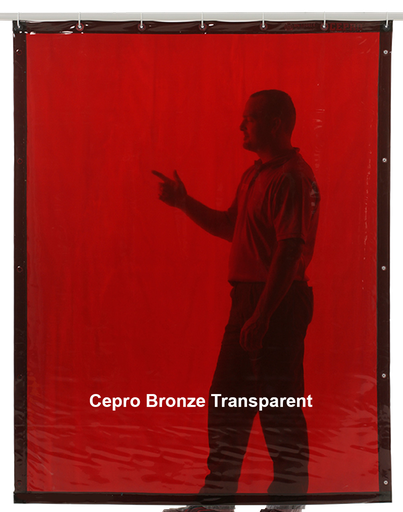 Cepro Bronze-CE lasgordijn