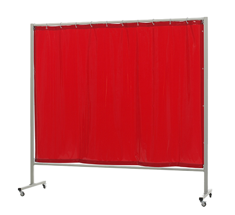 Cepro Lasscherm 215 cm met gordijnen