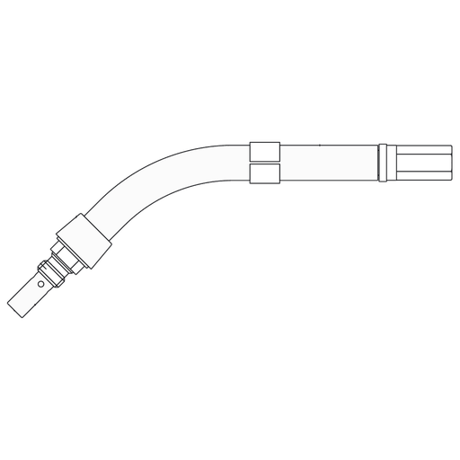 [767.D603] ABICOR BINZEL Toortslichaam ABIMIG GRIP A 155 LW | 45°