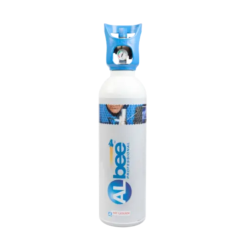 [I1009S11M2E001] Vulling ALbee FLAME Zuurstof 11 liter / 200 bar